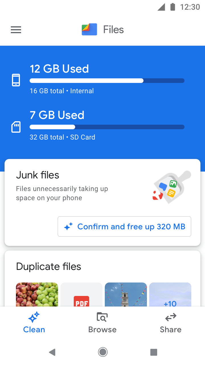 files by google